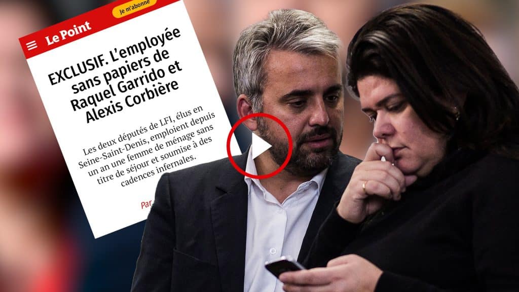 Raquel Garrido et Alexis Corbière